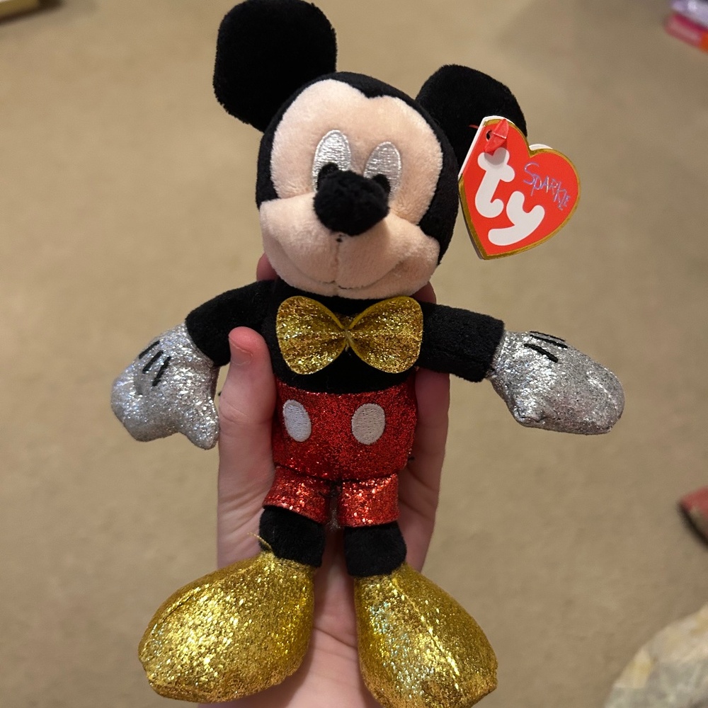 Mickey Mouse Ty Beanie baby